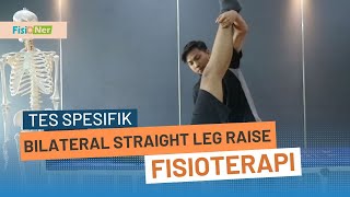 Bilateral Straight Leg Raise Test  Sakit Pinggang Menjalar Ke Kaki [upl. by Michale231]