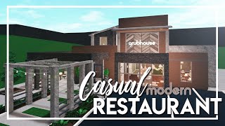 Welcome to Bloxburg Casual Modern Restaurant [upl. by Mauralia816]