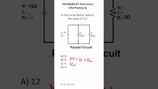 Total Voltage ASVABPiCAT Electronics Information Practice Test Question acetheasvab grammarhero [upl. by Enelrahc]