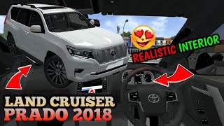 Land Cruiser Prado 2018 Car Mod For Bus Simulator Indonesia Bussid Car Mod [upl. by Elleinet]