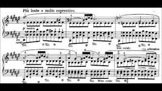 Chopin Prelude Op28 No13 in Fsharp Major Lento Pogorelich [upl. by Deevan]