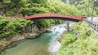 The beautiful and sacred Shinkyo Bridge in Nikko Japan [upl. by Sybil107]