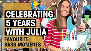 5 Years of Julia  Favourite Bass Moments  Thomann [upl. by Hartmann]