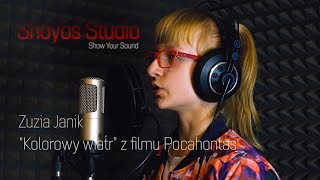 Kolorowy wiatr  Zuzia Janik piosenka z filmu Pocahontas [upl. by Seilenna55]