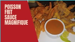 sauce accompagnent poisson frit ou poulets [upl. by Tnert]