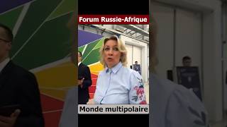 Forum RussieAfrique  Un tournant historique dans le monde multipolaire [upl. by Alliuqaj]