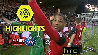 EA Guingamp  Paris SaintGermain 21  Highlights  EAG  PARIS  201617 [upl. by Ayo]