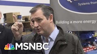 Ted Cruz Donald Trump Is A Sniveling Coward  MSNBC [upl. by Pinckney]