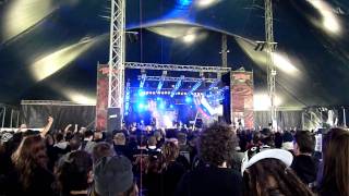 Severe Torture  Feeding On Cadavers live at Hellfest 2011 [upl. by Yentuoc97]