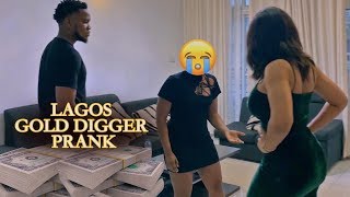 LAGOS GOLD DIGGER PRANK [upl. by Oznohpla]