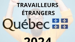 Le Québec recrute des travailleurs étrangers en 2024 dans les pays suivantsSénégalColombieBrésil [upl. by Elraet717]