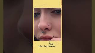 Nose Piercing Bump What is it and How Do I Get Rid of it [upl. by Ayahsey]