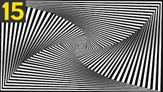 15 Optical Illusions You HAVE to Try [upl. by Innavoeg]