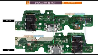 infinix hot 11 play X688B sub board 2 [upl. by Imre]