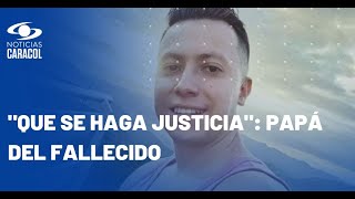 Extraña muerte de joven en un consultorio en Bogotá al que había ido por una terapia de rodilla [upl. by Peltier457]