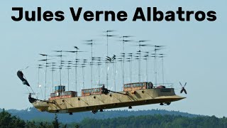 Jules Verne Albatros  flying RC model  4K  Nesvacily 2023 [upl. by Jobyna]