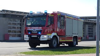 HLF 20 Feuerwehr Coesfeld Hauptamtliche Wache  RTW RD Gescher [upl. by Adlemi539]