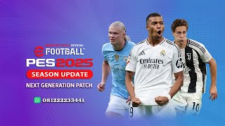 eFootball PES 2025 SEASON UPDATE PS5HEN PS4HEN Full Update Transfer Monster Patch Official [upl. by Le]