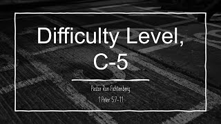 Difficulty Level C5 [upl. by Chill]