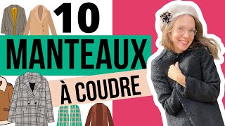 10 manteaux à coudre cet hiver [upl. by Giffard]