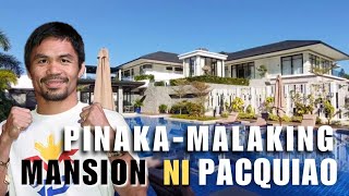 ang PINAKAMALAKING Mansion ni Manny Pacquiao  Latest  🇩🇪 amp 🇵🇭 [upl. by Enier]