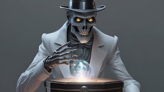 Reimagining the Haunted Mansion’s Hatbox Ghost  Holographic AI Art for Halloween aiartgallery [upl. by Divad]