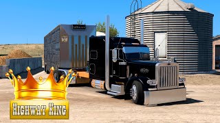 Rollin 389 by Joel Collins  Full Build and Drive 427 American Truck Simulator mods [upl. by Atiseret]