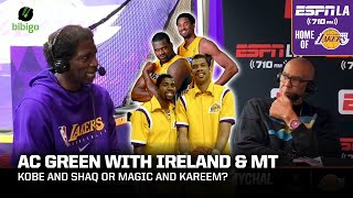 Kobe amp Shaq or Magic amp Kareem Lakers Ironman AC Green with Ireland amp Mychal [upl. by Jaclyn918]