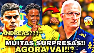 🚨🚨VAZOU OLHA A NOVA CONVOCAÇÃO VAZADA DA SELEÇÃO BRASILEIRA DE DORIVAL JR Sem Neymar [upl. by Donatelli]