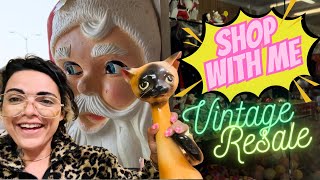 “One Of My Favorites” SHOP WITH ME ANTIQUE MALL FINDS  HAUL THRIFTING  FLEA  VINTAGE RESALE [upl. by Landri]