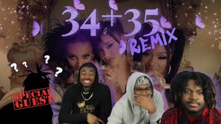 Ariana Grande  3435 Remix feat Doja Cat and Megan Thee Stallion Official Video REACTION [upl. by Benoit]