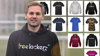 freekickerz Shop  Hats Shirts Hoodies amp more  Worldwide Shipping [upl. by Elokin]