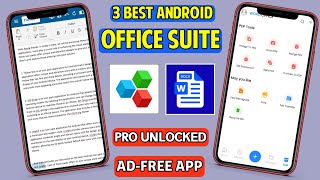 3 Best Free Office Apps For Android in 2024 [upl. by Ennoira939]