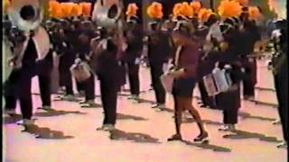 Grambling Marching Band TV show taping 1978 [upl. by Dnomde]