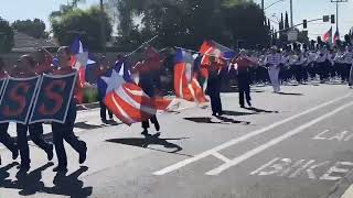 Cypress High School Marching Band 2024 Placentia Parade FanfareStrike Up the Band [upl. by Hiller]