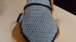 Tutorial cappottino per cani parte2 [upl. by Mullac]