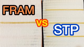 Which is the Better Air Filter Fram vs STP [upl. by Runkel785]