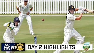 Pucovski Green and Marsh all fire on day two  Marsh Sheffield Shield 202021 [upl. by Alleahcim]