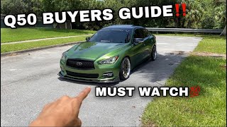 WATCH THIS BEFORE BUYING A Q50‼️MUST SEE 🔥 [upl. by Lilia]