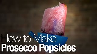 How to make your own blackberry Prosecco popsicles [upl. by Alistair]