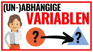 Unabhängige und abhängige Variablen Statistik Basics 📊 [upl. by Edialeda]