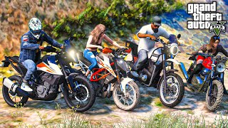 GTA 5  DELIVERY OF KTM ADVENTURE 390  HIMALAYAN  DUKE 390  WEB SERIES മലയാളം 407 [upl. by Dustman198]