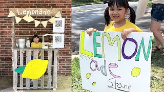 🍋 DIY Upcycled Pallet Lemonade Stand [upl. by Isidore991]