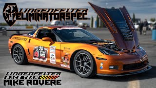 Lingenfelter Eliminator SpecR LS7 Powered Corvette C6 Z06  Mike Rovere OUSCI 2022 Highlights [upl. by Leoni]