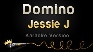 Jessie J  Domino Karaoke Version [upl. by Aihsinat285]