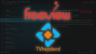 Generic TvHeadend Server Setup for Freeview NZ [upl. by Isidor]