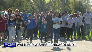 MakeAWish Illinois hosts Walk for Wishes 2024 [upl. by Swanhilda]