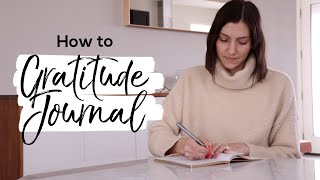 How to Start a Gratitude Journal Youll Actually Keep [upl. by Sara]