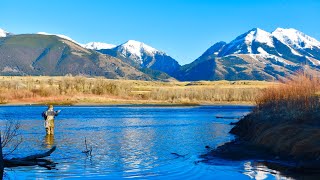 FLY FISHING MONTANA Nelson’s Spring CreekMadison River YELLOWSTONE RIVER Paradise Valley [upl. by Dahs]