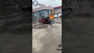 High Cost Performance Crawler Mini Tractor Tiller With Excavator [upl. by Scottie]